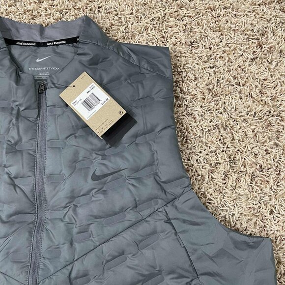 Nike Men’s Therma-FIT ADV Repel AeroLoft Down Running Vest FB7542-084, Size 2XLT - Picture 9 of 16